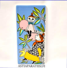 ARABIA,Muumi Koristepuu Mymmelit, sein�laatta (2015),Moomin Decoration Tree, Mymbles (wall plate),Design:Tove Slotte-Elevant / Tove Jansson,Leveys n. 9 cm, korkeus n.19 cm,0 kpl,( Tuote nro 282M )