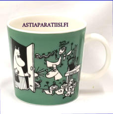 ARABIA,Muumimuki Piirustus,Moomin Mug Drawing (1996-2002),Design: Tove Slotte-Elevant,Korkeus n. 8 cm, halkaisija n. 8 cm, 2kpl,289�/kpl,( Tuote nro 106M )