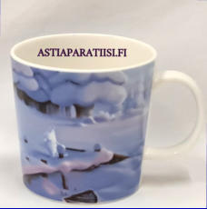 ARABIA,Muumimuki Taikatalvi,Moomin Mug, Midwinter (2019),Design:Tove Slotte-Elevant,Korkeus n. 8 cm, halkaisija n. 8 cm, 0 kpl, ( Tuote nro 179M )