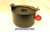 IITTALA,Sarpaneva-emaloitu pata,  Design:Timo Sarpaneva, halk. n.21,7cm, kork. n.14cm, 1kpl, 210�/kpl  uusi