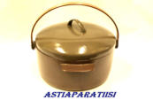 H�GFORS, Nurmesniemi-pata, Design:Antti Nurmesniemi, Ruskea, n. 21cm x 11cm, 1kpl, 180�/kpl