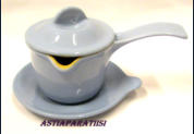 H�GFORS,pieni pata, emaloitu valurauta,halk.8,5 cm,kork.6,5 cm,1kpl,65�/kpl