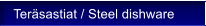 Ter�sastiat / Steel dishware