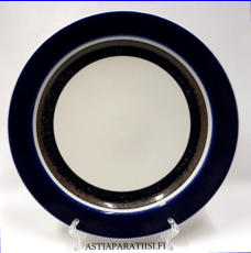 ARABIA,Saara matala ruokalautanen,Design:Anja Jaatinen-Winquist, Valmistettu vuonna 1971-76,halkaisija.n.26 cm, 8 kpl,26�/kpl ( Tuote nro 116R )