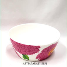 IITTALA,MARIMEKKO,Primavera -Murokulho / j�lkiruoka- / tarjoilukulho, vadelmanpunainen,Korkeus n. 6 cm, leveys n. 14 cm,0 kpl, ( Tuote nro 290R )