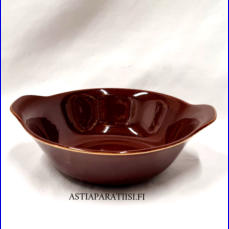 ARABIA,Kilta korvallinen soppalautanen / murokulho, Design:Kaj Franck,Korkeus n. 4,8 cm, leveys n. 15 cm,4 kpl,34�/kpl  ( Tuote nro 311R )