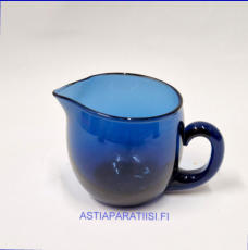 IITTALA,kermakko sininen v�ri, Design:Tapio Wirkkala,1956-luku,korkeus:n.6,6 cm, Halkaisija n.6 cm, 1kpl,28�/kpl, ( Tuote nro / Item #138S )