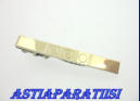 Hopeinen solmioneula, Kupittaan kulta Oy 1964, Made in Finland, mitat n. 4,7cm x 0,5cm, 65�