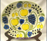 ARABIA, Paratiisi soikea tarjoiluvati, Design:Birger Kaipiainen,Leveys 35,7 cm x 31 cm,1kpl,195�/kpl
