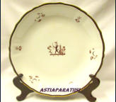 ARABIA , Diana tarjoilulautanen,Design:Einar Forseth,piippuleima,1928-1932-luku,Leveys 32 cm,1 kpl,120�/kpl 