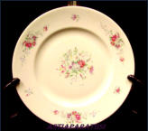 ARABIA, kukka-aihe tarjoilulautanen,1932-1949-luku,Leveys 26 cm,1 kpl,45�/kpl