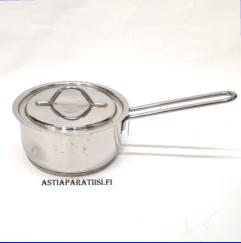 HACKMAN, Kasari, ruostumaton 18/10 ter�s,Kasarin yl�reunan halkaisija,n. 17,5 cm, kork. n. 8,5 cm , 1kpl, 30�/kpl,( Tuote nro 125TA)
