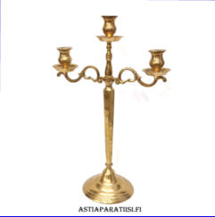Messinkinen kynttil�njalka,Korkeus,n.57 cm, halkaisija 37 cm,1 kpl, 160�/kpl,( Tuote nro 208TA)