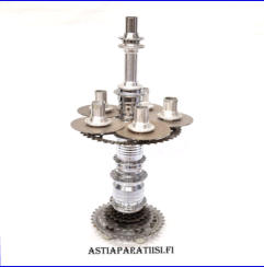 Metalli design kynttil�njalka,Korkeus,n.42 cm, halkaisija 23 cm,1 kpl, 65�/kpl,( Tuote nro 207TA)