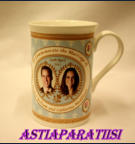 PRINCE WILLIAM & CATHERINE MIDDLETON ROYAL WEDDING WESTMINSTER ABBEY 29TH APRIL 2011 BONE CHINA ENGLAND MUG,0kpl