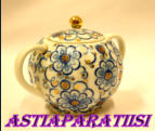 LOMONOSOV,Cobalt Blue,Winding Twig Winding Twig Sugar Bowl,1kpl,75�