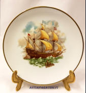 Mitterteich bavaria germany Ships Plate collection,halkaisija n.20 cm,1kpl, 20�/kpl