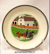 Villeroy & Boch Design: naif vitro garanti sein�lautanen,halkaisija n.14 cm,1kpl, 40�/kpl