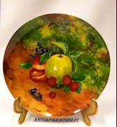 Winterling, saksalainen sein�lautanen, Omena, A.T. Heritage, R�slau, Bavaria,halkaisija n.20 cm,1kpl, 35�/kpl