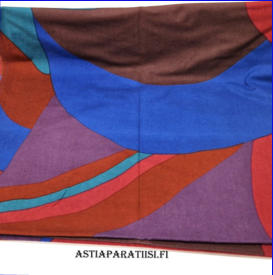 MARIMEKKO, Vintage " Kamelia " verho/p�yt�liina,Design:Fujiwo Ishimoto 1992-luku,Ollut k�yt�ss�, mutta ehj� ja tahraton,mitat ,n.244 X 134 cm, 1 kpl,95� (Tuote nro / Item 114VE)