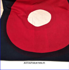 MARIMEKKO, Vintage verho /p�yt�liina,Ollut k�yt�ss�, mutta ehj� ja tahraton,mitat ,n.240 X 134 cm, 1 kpl,80� (Tuote nro / Item 116VE)